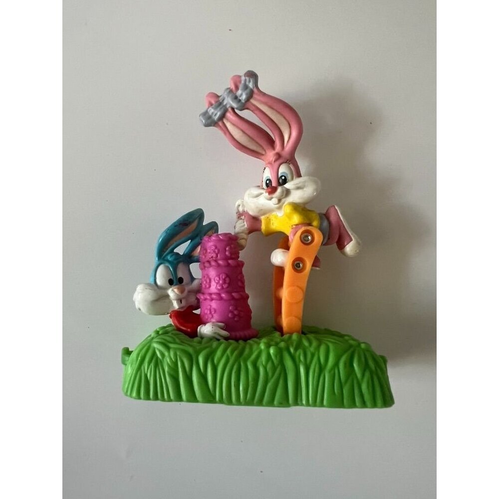 1996 Tiny Toons Babs Buster Bunny Toy Warner Bros Vintage Springboard Figure